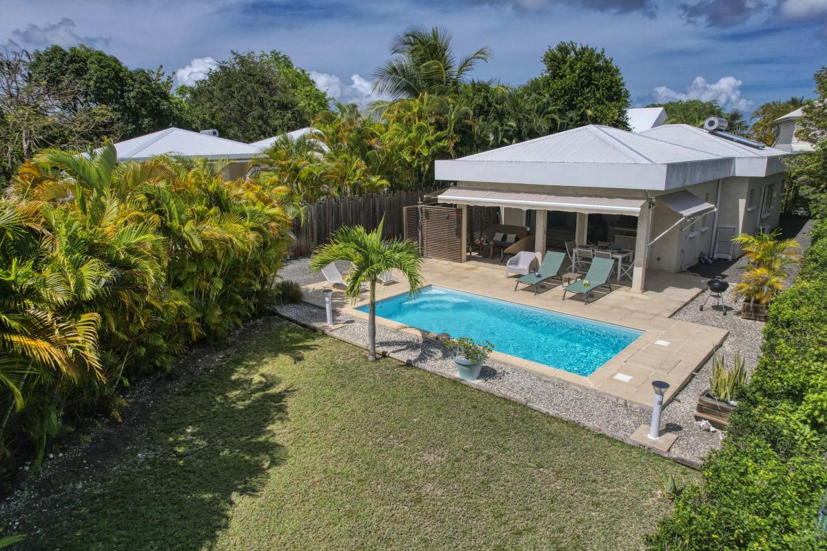36.Location villa piscine proche plage Saint François Guadeloupe